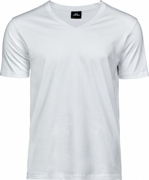 Tee Jays - T-Shirt Med V-Hals - White